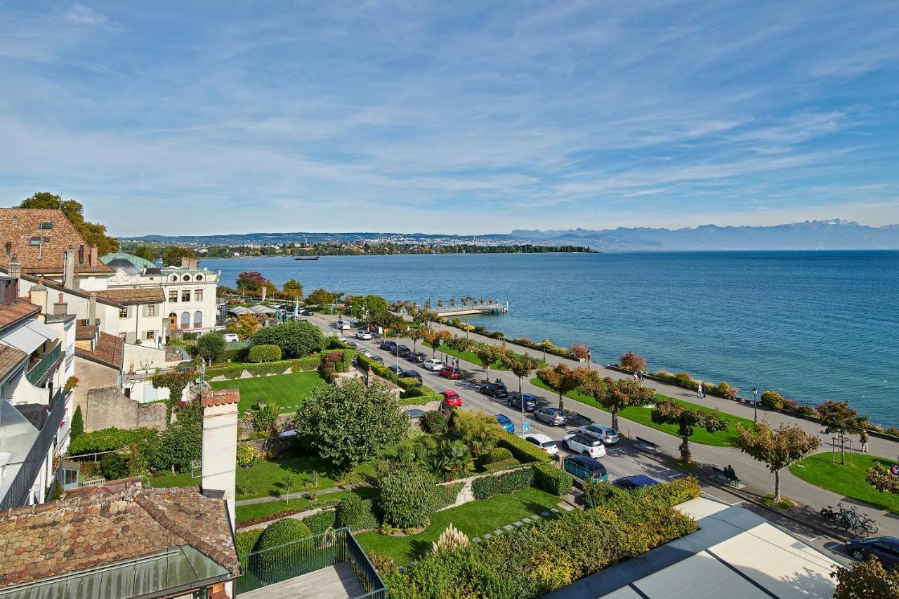 Romantik Hotel Mont Blanc Au Lac Morges Luaran gambar