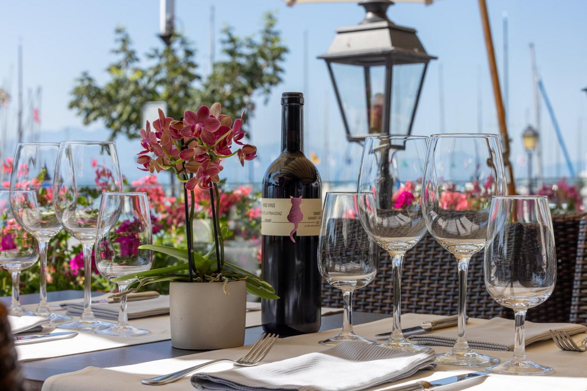 Romantik Hotel Mont Blanc Au Lac Morges Luaran gambar
