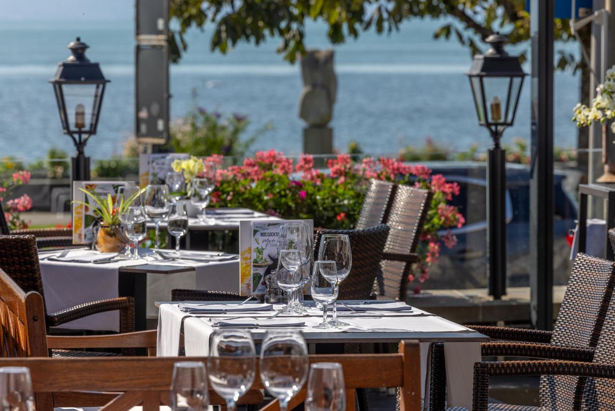 Romantik Hotel Mont Blanc Au Lac Morges Luaran gambar