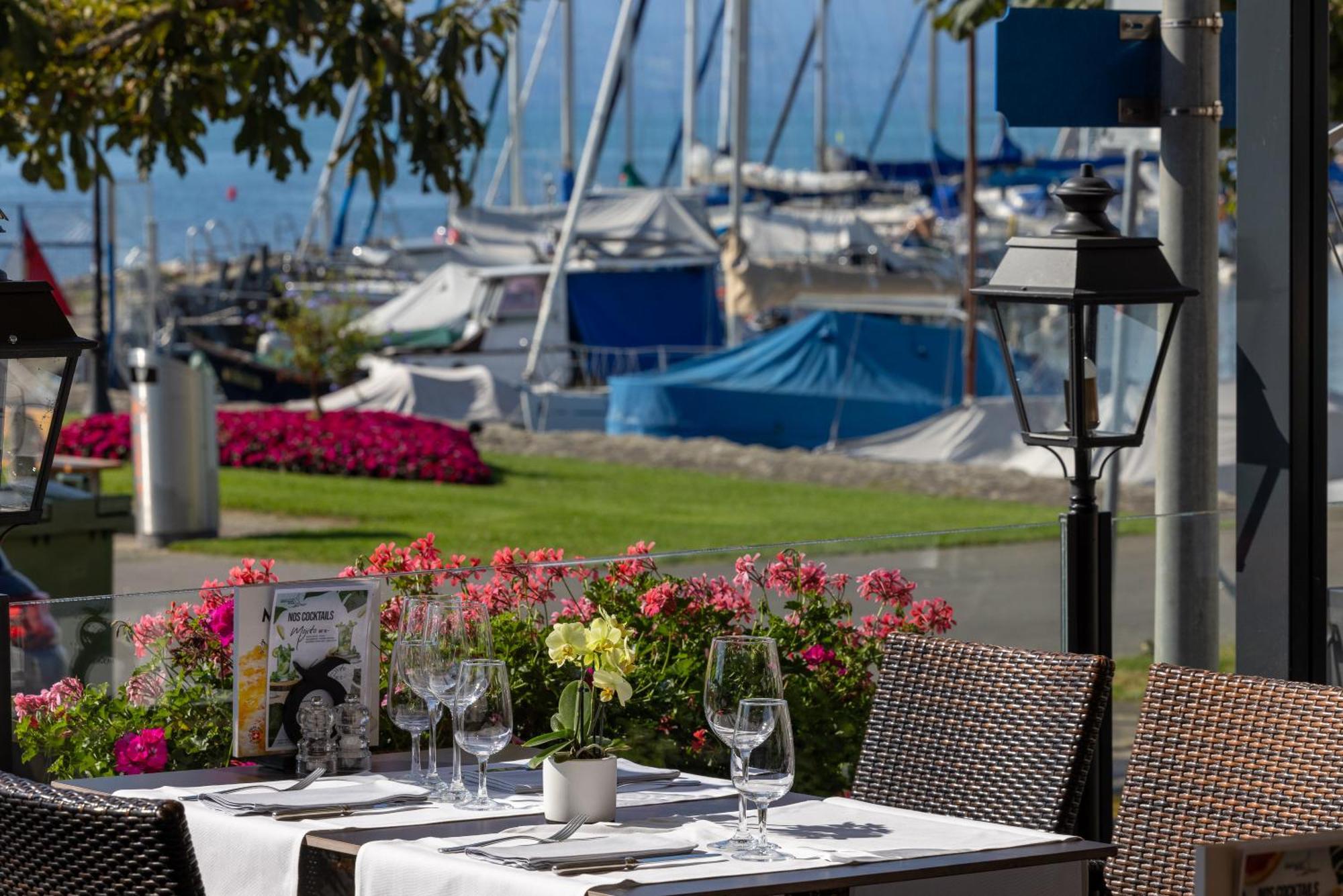 Romantik Hotel Mont Blanc Au Lac Morges Luaran gambar