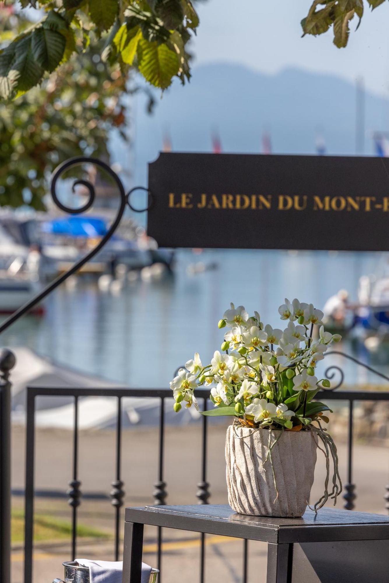 Romantik Hotel Mont Blanc Au Lac Morges Luaran gambar
