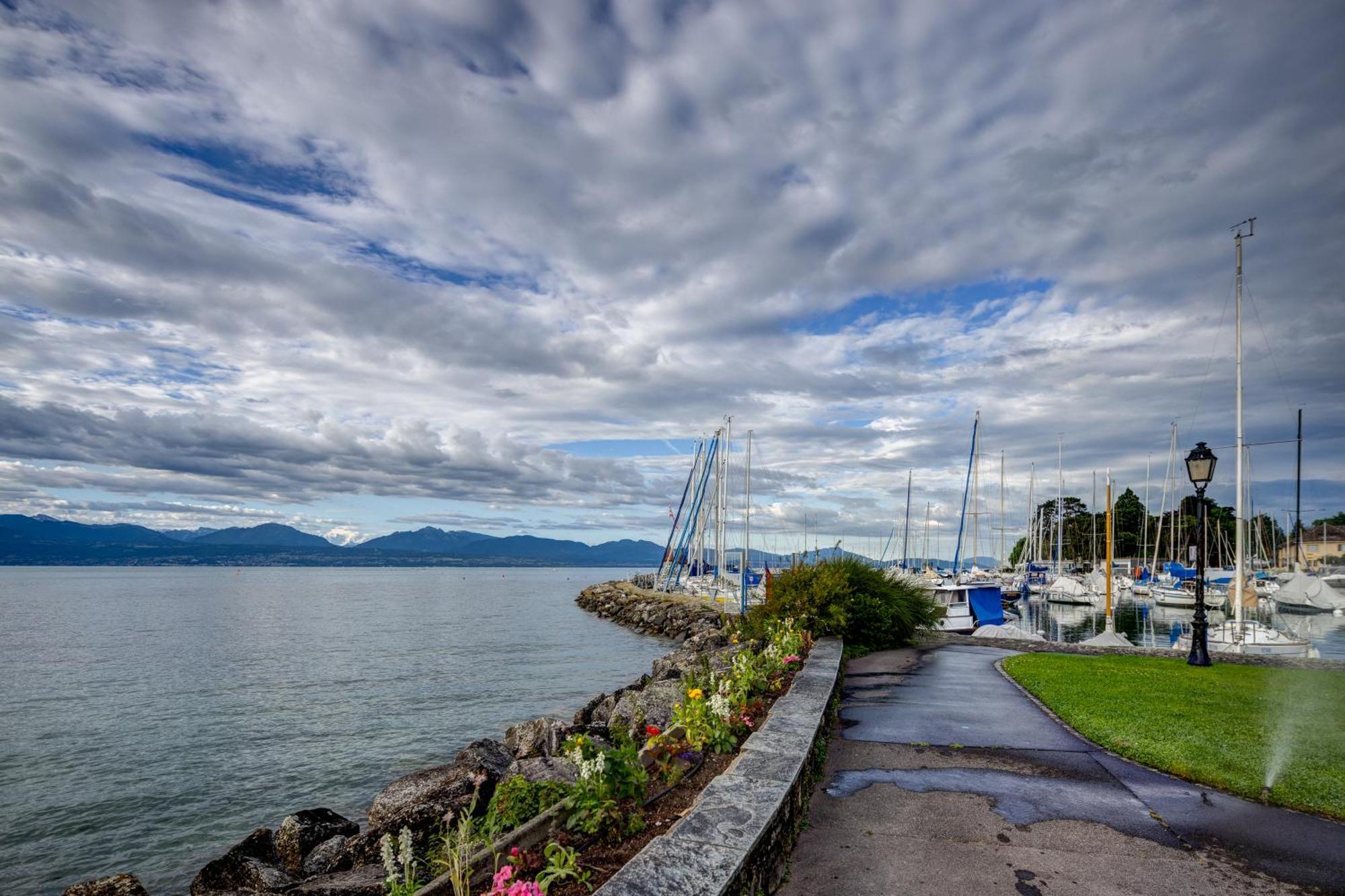 Romantik Hotel Mont Blanc Au Lac Morges Luaran gambar