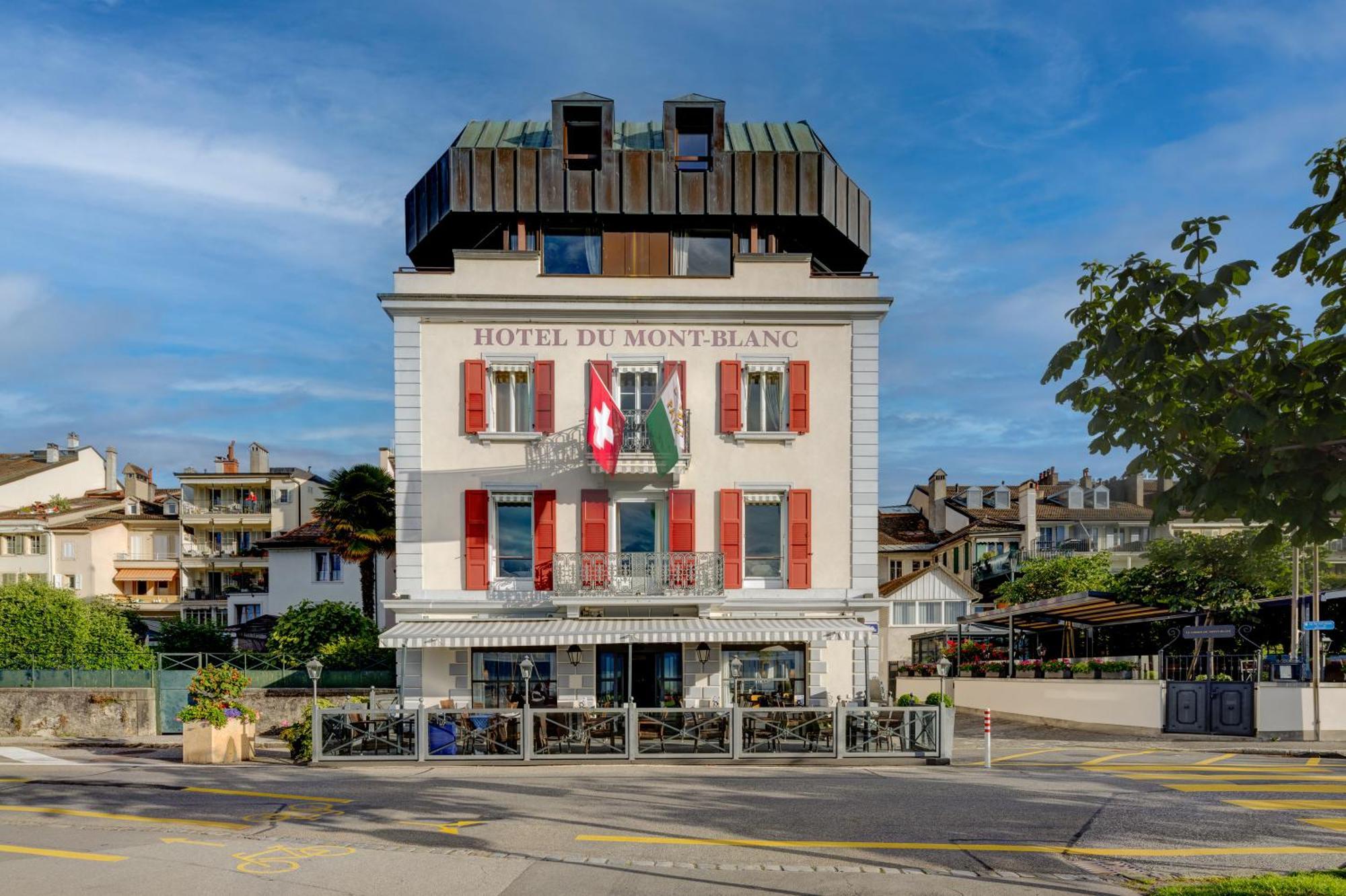 Romantik Hotel Mont Blanc Au Lac Morges Luaran gambar