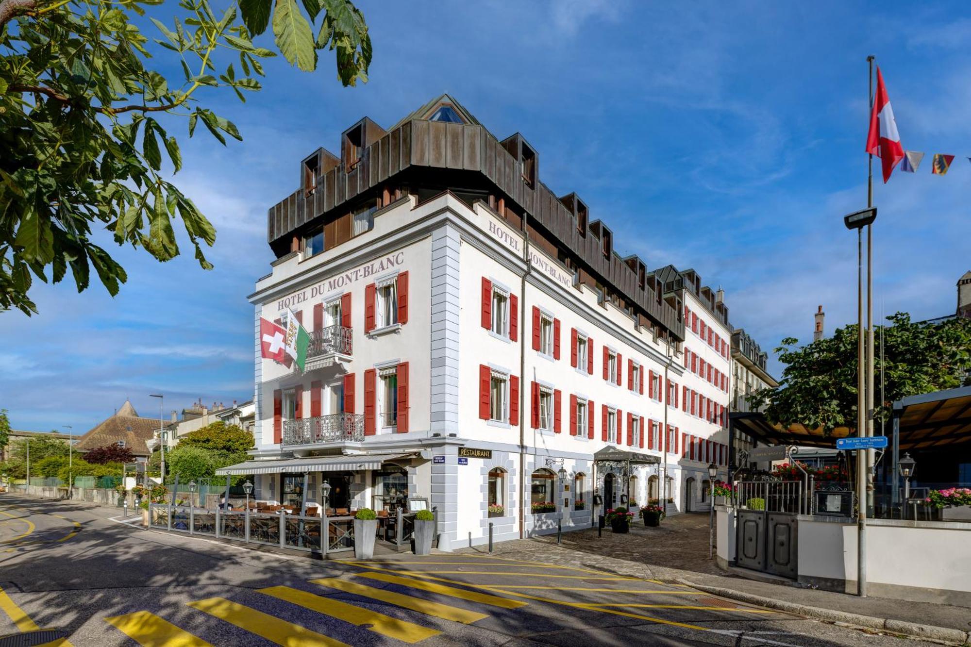 Romantik Hotel Mont Blanc Au Lac Morges Luaran gambar