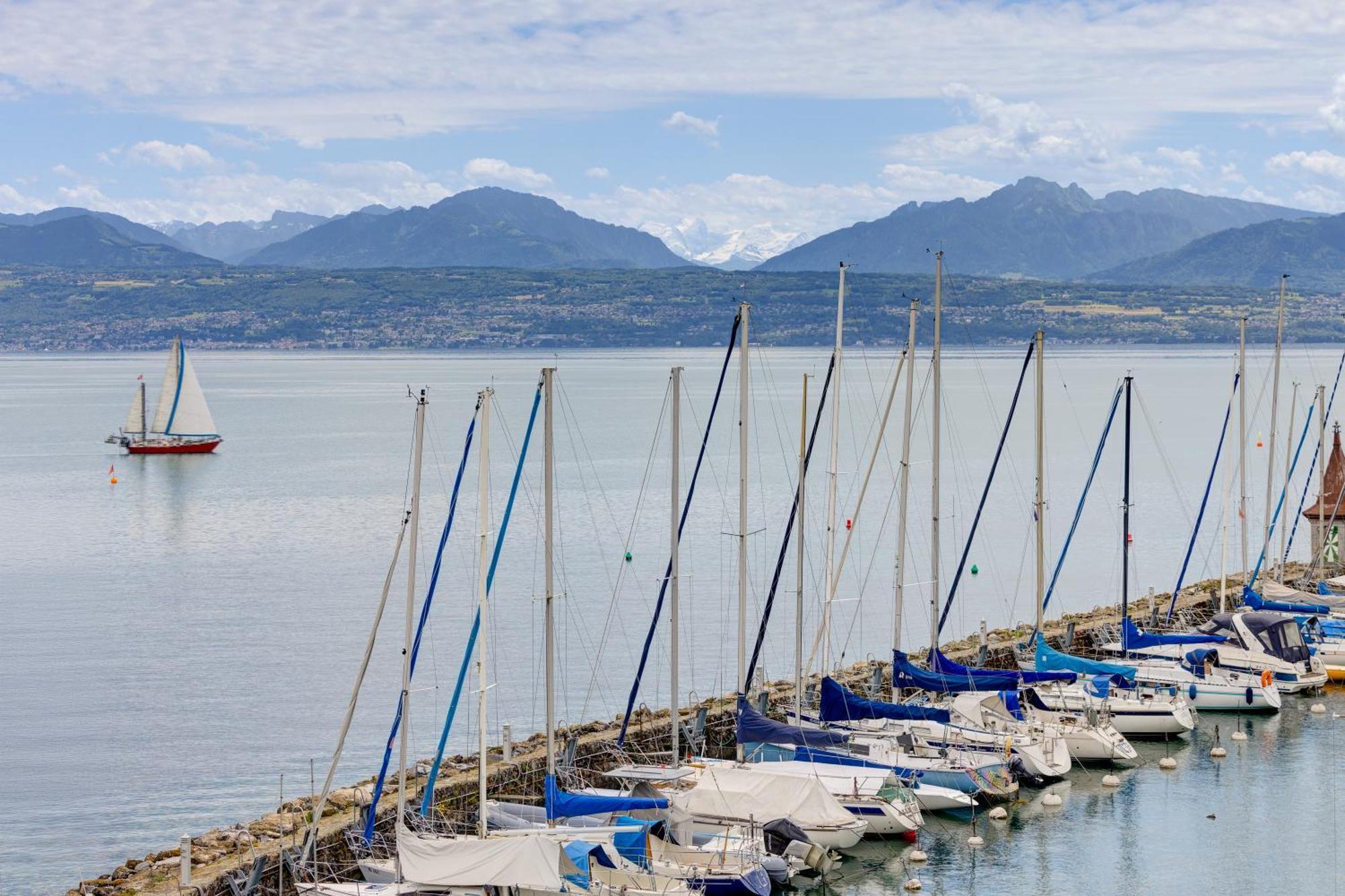 Romantik Hotel Mont Blanc Au Lac Morges Luaran gambar