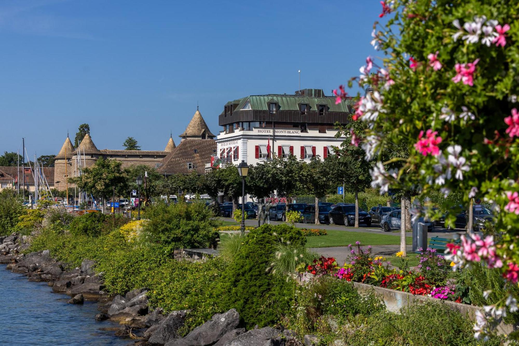 Romantik Hotel Mont Blanc Au Lac Morges Luaran gambar