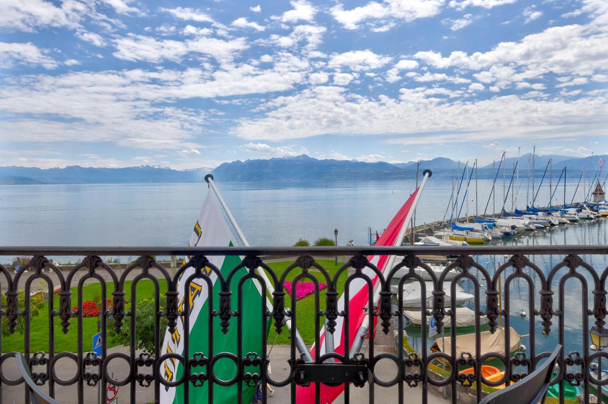Romantik Hotel Mont Blanc Au Lac Morges Luaran gambar